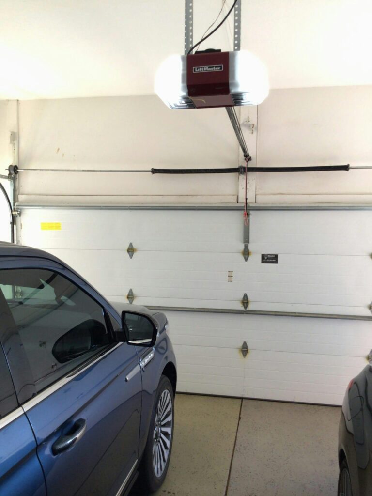 New garage door springs installed in Mesa, AZ.