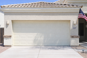 standard raised panel garage door