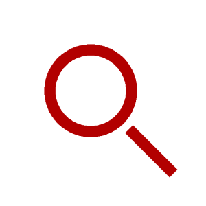 Magnifying glass icon representing MasterCraft garage door inspection services